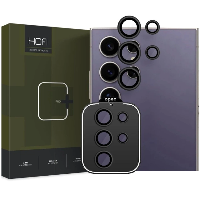 Osłona aparatu Hofi Camring Pro+ do Samsung Galaxy S24 Ultra Black