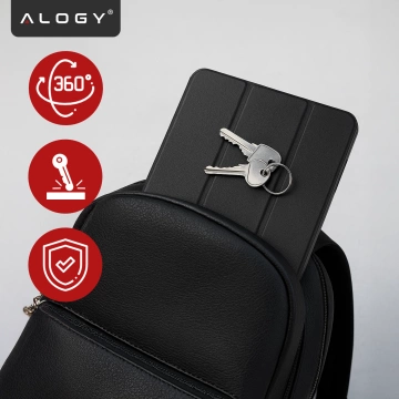 Handyhülle Wasserdichtes Gehäuse Alogy universal IPX8 bis 6,5 Schwarz