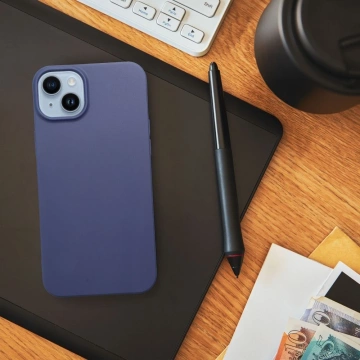 Schutzhülle MATT Case für iPhone 15 Plus blau