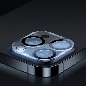 Baseus 2x Panzerglas 0,3 mm für die gesamte Kameralinse iPhone 13 Pro Max / iPhone 13 Pro (SGQK000102)