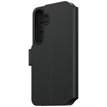 CARE Case für Samsung Galaxy S25 Schwarz von PanzerGlass Wallet Kickstand