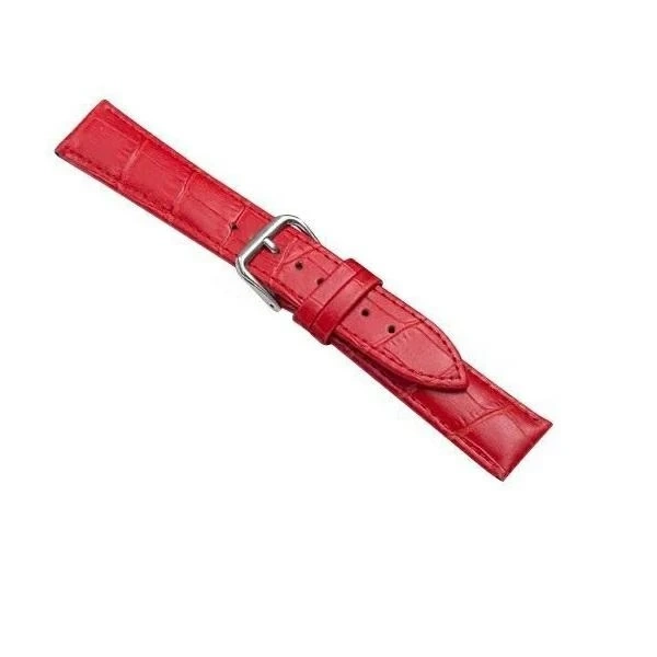 Pasek do Smartwatcha Beline pasek Croco uniwersalny do 20mm czerwony/red