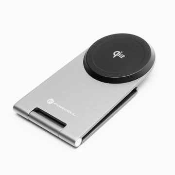 Flip Charge Qi2 MagSafe 15W USB-C Induktives Ladegerät aus Aluminium