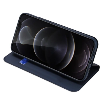 Dux Ducis Skin Pro Holster Flip Cover für iPhone 13 Pro Max blau