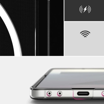Etui do Galaxy Z Flip 7 Ringke Slim Mag MagSafe Clear