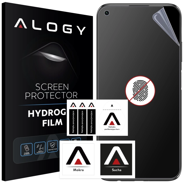 Folia "MATOWA" do Huawei P40 Lite Hydrożelowa Alogy HydroSkin Matte Pro™ na ekran do etui "BEZ ODCISKU PALCÓW"