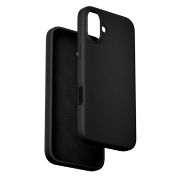 iPhone 16 Plus Vention MagSafe Silikon Schutzhülle Schwarz