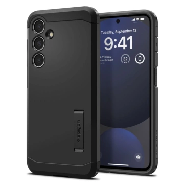 Etui Spigen Tough Armor für Samsung Galaxy S24 FE Schwarz