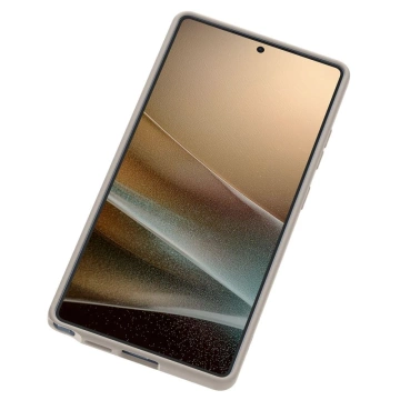 Etui für Samsung Galaxy S25 Ultra Natural Titanium Spigen Silicone Fit Mag MagSafe