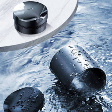 Baseus Autoaschenbecher mit LED Schwarz