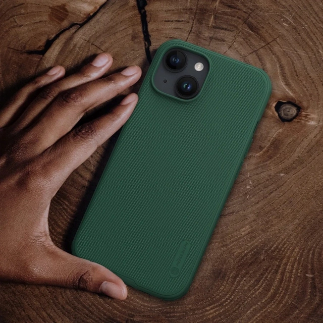 Wzmocnione etui do iPhone 15 Plus Nillkin Super Frosted Shield Pro - czarne