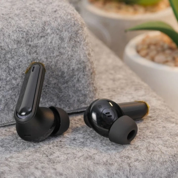 HOCO TWS EQ23 Kabellose Bluetooth-Kopfhörer mit Ladehülle, Schwarz