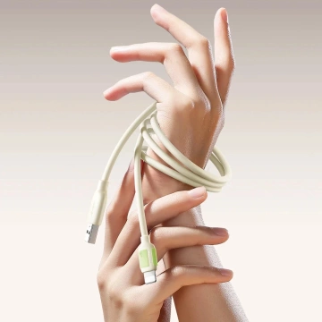 Kabel Joyroom S-A53 3A USB-A – Lightning 2m Beżowy Fluorescencyjny