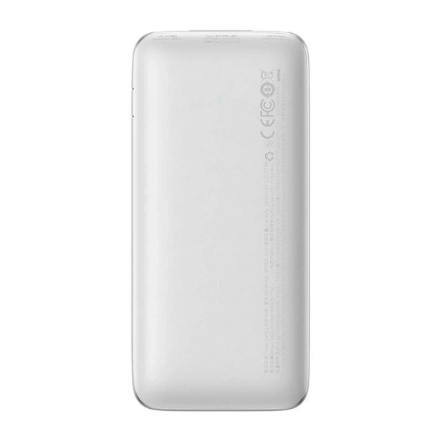 Powerbank Baseus Bipow Pro 10000mAh, 2xUSB, USB-C, 20W (biały)