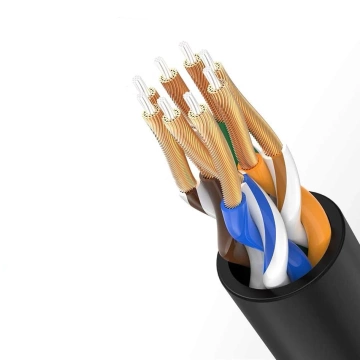 Kabel UGREENethernet-Patchkabel RJ45 Cat 6A UTP 1000Mbps 5 m schwarz (70654)