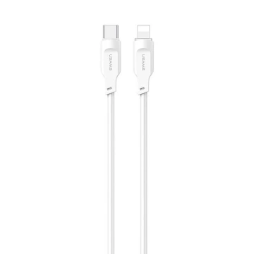 Kabel USMAS  USB-C na Lightning PD Fast Charging 1.2m biały