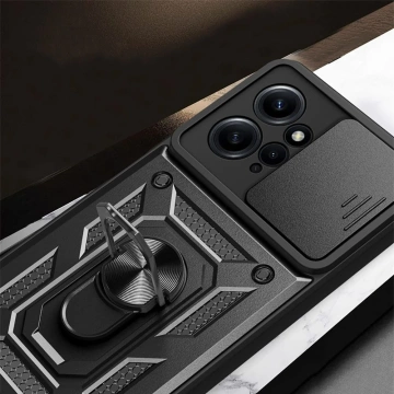 Etui ochronne na telefon Camshield Pro obudowa do Xiaomi Redmi Note 12 4G / LTE Black