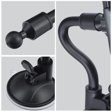 FORCELL F-GRIP Carbon Bracket Autohalterung Flexibler Arm