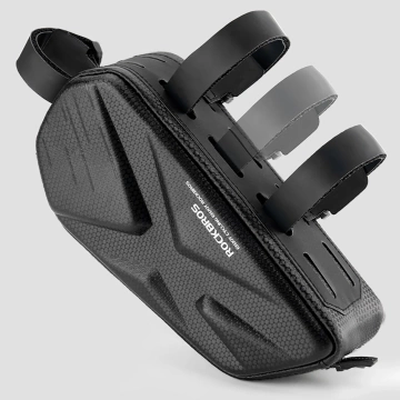 Rockbros 1,4L Oberrohr-Fahrradtasche – Schwarz