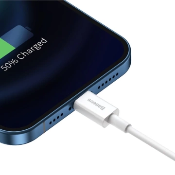 Baseus Superior USB-Kabel - Lightning 2,4 A 0,25 m Weiß (CALYS-02)