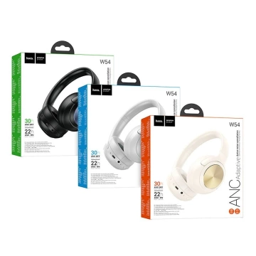 HOCO kabellose Bluetooth-Kopfhörer ANC W54 grau