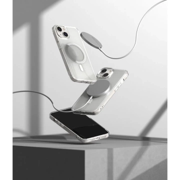 Etui Ringke Fusion Magnetic MagSafe für Apple iPhone 14 Plus Mattklar