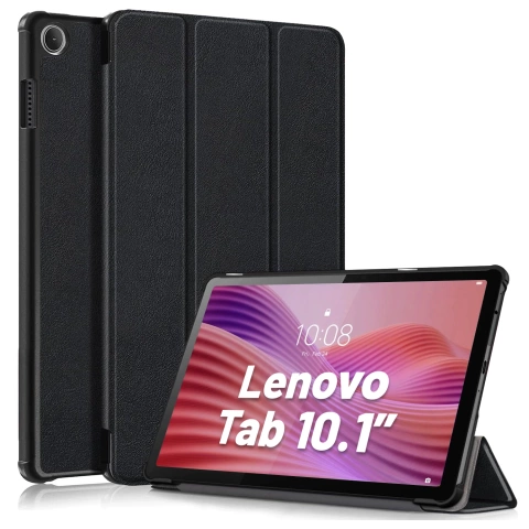 Etui do Lenovo Tab 10.1 TB-311, Smukłe Ochronne z Klapką, Składana Okładka Slim, Alogy BookGuard™ – Czarne