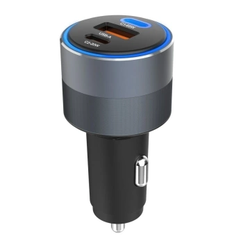 Forcell Autoladegerät 85W 2xUSB-C USB-A Schnellladung