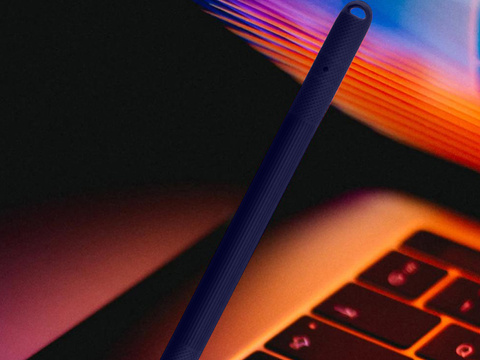 Schutzhülle Alogy Case Cover für Apple Pencil 1 Marineblau