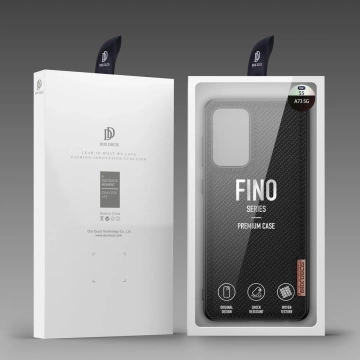 Dux Ducis Fino Hülle, Nylonmaterial Samsung Galaxy A73 schwarz