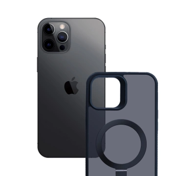 Etui für Apple iPhone 12 Pro Max - 3mk Smoke Case Mag