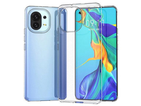 Alogy Silikonhülle Gehäusehülle für Xiaomi Mi 11 transparent