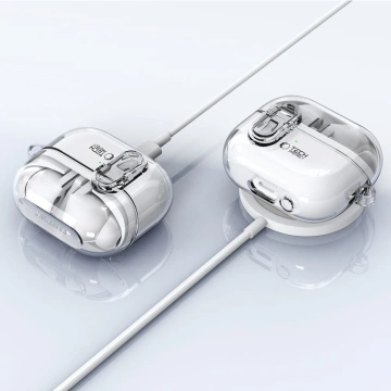 Etui ochronne Flexair do Samsung Galaxy Buds 3 / 3 Pro Clear