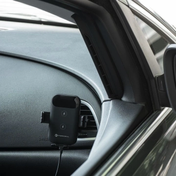 Uchwyt samochodowy Forcell HS4 15W Qi do kratki z automatyczny