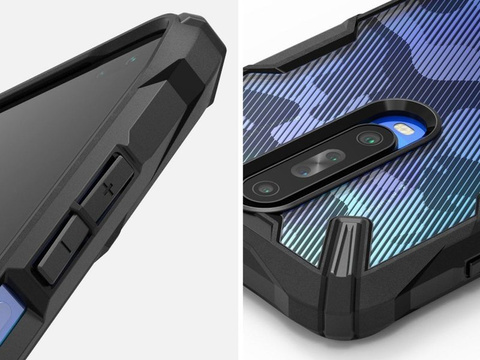 Etui Ringke Fusion X für Xiaomi Redmi K30/ Poco X2 Camo Black