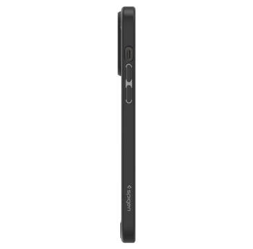 Etui für iPhone 14 Pro Max Spigen Crystal Hybrid Mattschwarz