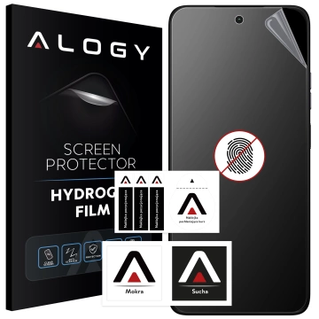 Folia "MATOWA" do Motorola Moto G35 5G Hydrożelowa Alogy HydroSkin Matte Pro™ na ekran do etui "BEZ ODCISKU PALCÓW"