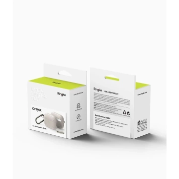 Ringke Onyx Apple Schutzhülle für Apple AirPods Pro 1/2 Warm Grey