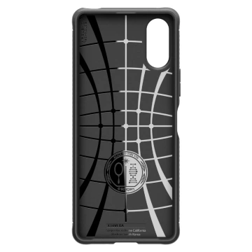 Hülle Spigen Rugged Armor für Sony Xperia 10 VI Mattschwarz