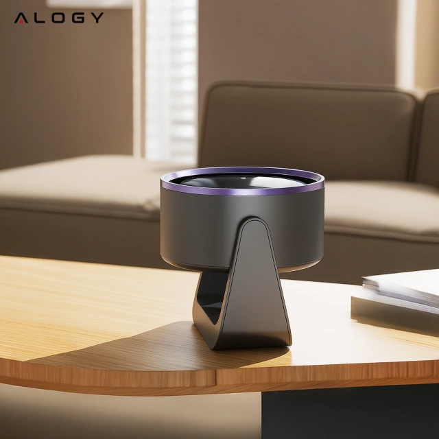 Przenośny wentylator biurkowy Alogy 4000mAh 5 prędkości regulowany kąt montaż naścienny wentylator chłodzący