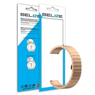 Beline Smartwatch Armband Beauty Strap Universal für 20mm Rosegold/Rosegold