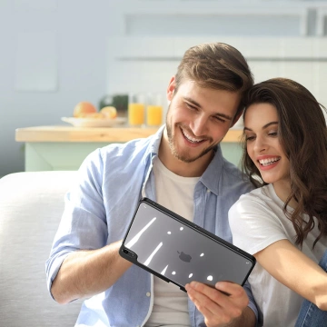 Dux Ducis Magi etui do iPad Air 10.9" 11" 4/5/6 pokrowiec smart cover z podstawką i schowkiem na Apple Pencil czarny