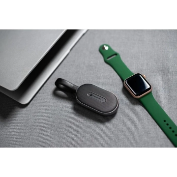 FORCELL F-ENERGY Mini Power Watch Powerbank 1A 2,5W 1200 mAh Schwarz