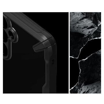 Etui Ringke Fusion X von Samsung Galaxy A35 5G Schwarz