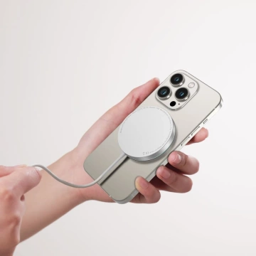 MagSafe Tech-Protect Ladegerät QI15W-A30 Silber 15W