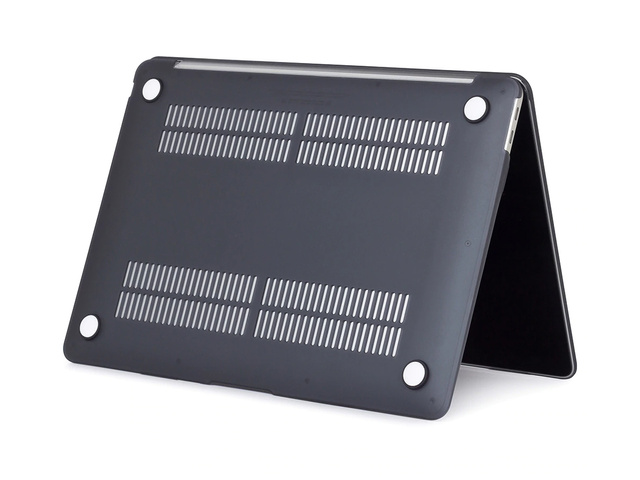 Etui Alogy Hard Case mat do Apple MacBook Air 13 2021 2020 M1 2019 2018 A2337 A2179 A1932 Czarne