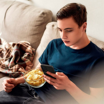 Flip-Cover Spigen Liquid Air Cover für Samsung Galaxy A53 5G Mattschwarz