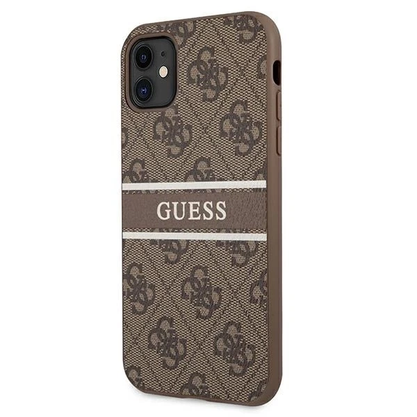 Etui Guess GUHCN614GDBR für iPhone 11 6,1" / Xr Hardcase 4G Stripe