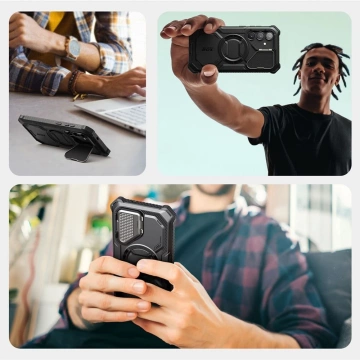 Etui für Samsung Galaxy S25 Plus Supcase i-Blason ArmorBox Mag MagSafe Schwarz