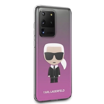 Etui Karl Lagerfeld KLHCS69TRDFKPI für Samsung Galaxy S20 Ultra G988 Karl Ikonik
